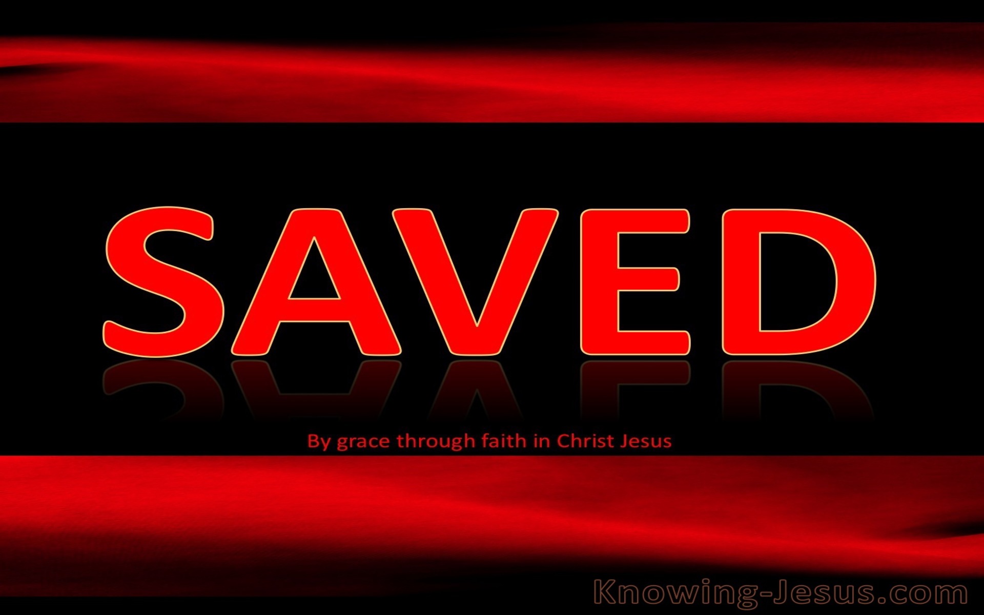 1 Corinthians 3:15 Saved Yet As Though By Fire (red)